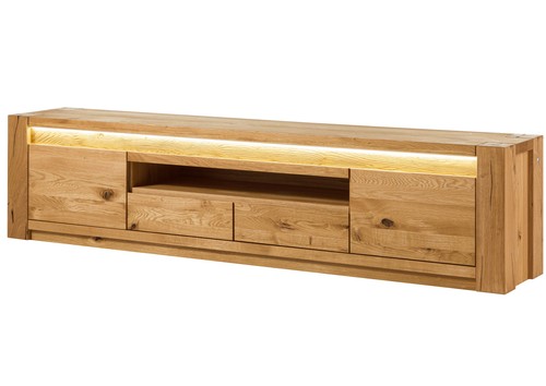 Board wildeiche 223x40x53 - tv-board,