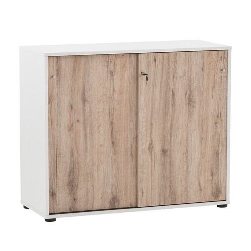 Aktenschrank weiß wildeiche - aktenschrank,