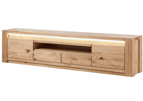 Board wildeiche 223x40x53 - tv-board,