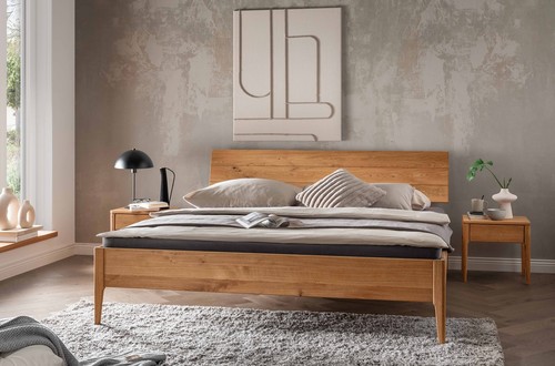 Doppelbett massivholz bett - doppelbett,