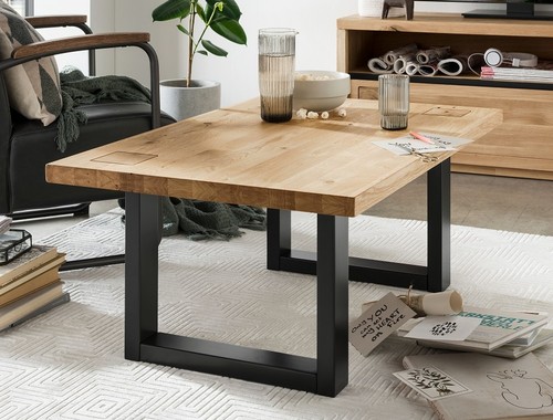 Couchtisch 110x70cm massivholz - couchtisch,