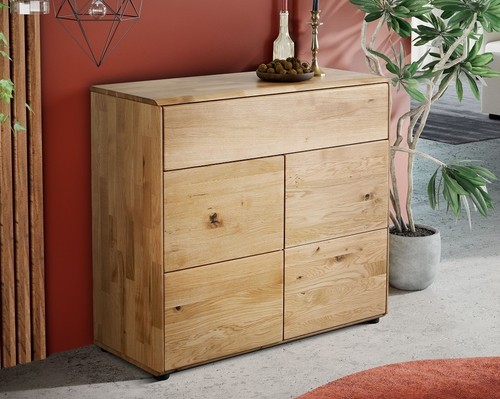 Kommode 100x91cm massivholz - 100x91cm,