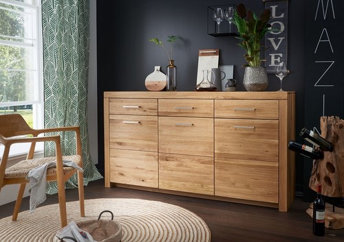 Sideboard 170x92cm massivholz - 170x92cm,
