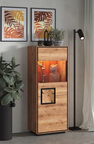 Highboard 60x151cm massivholz - highboard,