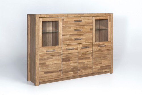 Higboard wildeiche teilmassiv - higboard,