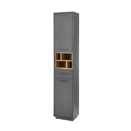 Milano hochschrank grafit - milano, –